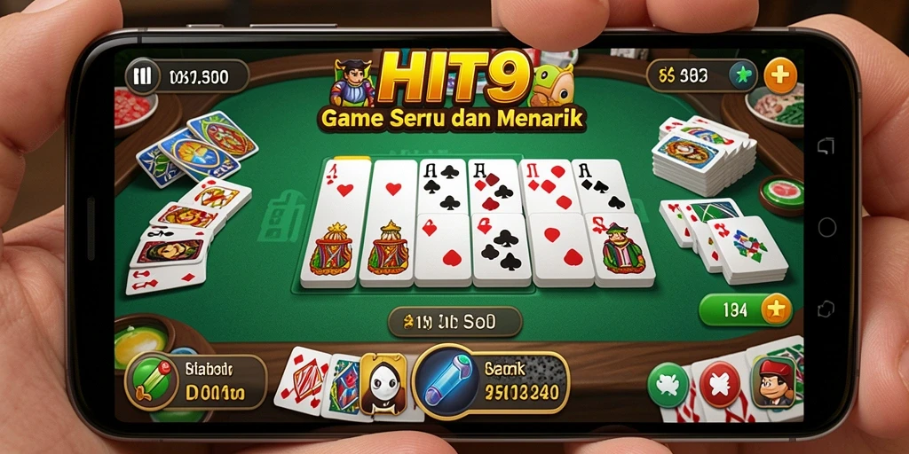 Tampilan gameplay HIT9 yang menarik dan interaktif.