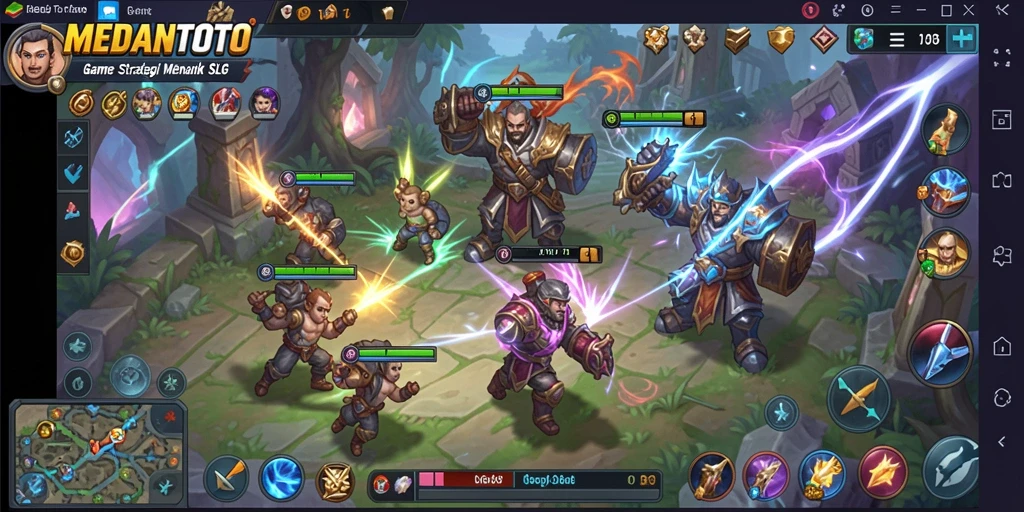 Tampilan menarik dari gameplay MEDANTOTO yang penuh strategi.