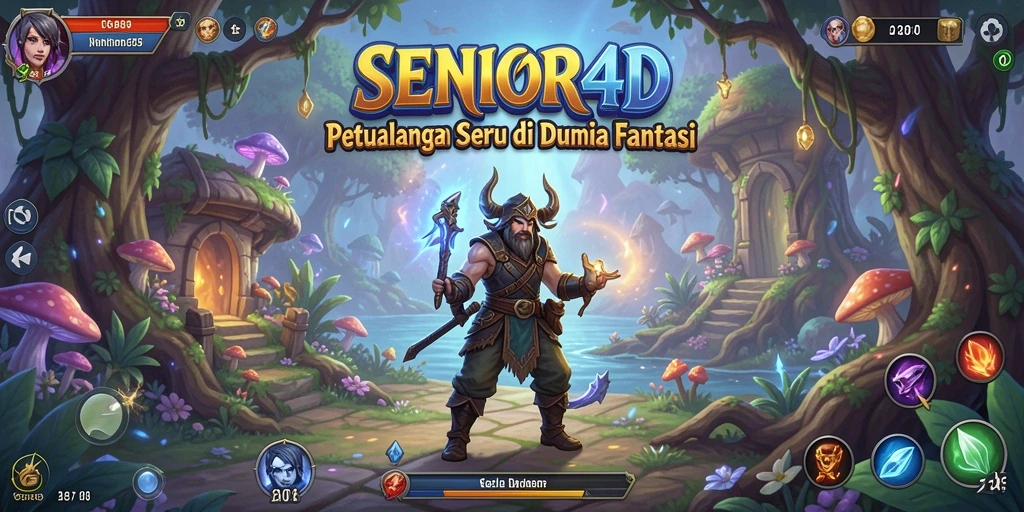 Tampilan menarik dari gameplay SENIOR4D yang penuh petualangan.